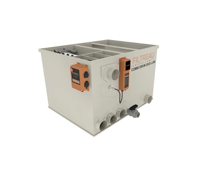 FILTREAU COMBI DRUM 20/25 LOW PUMP (LOW VERSION)