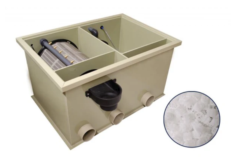 FILTREAU COMBI-2 GRAVITY (MOVING-BED) INCL. UVC /INCL. RINSEPUMP