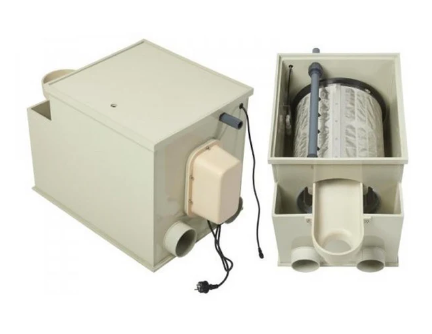 FILTREAU HF30 DRUM FILTER (NEW XL MOTOR & DOUBLE SEAL) (GRAVITY)