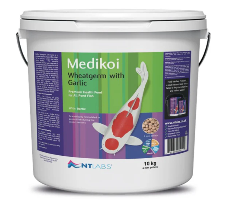 NT LABS MEDIKOI - WHEATGERM WITH GARLIC 6MM - 10KG