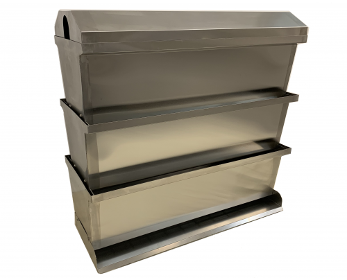 BURTONS 3 TIER STAINLESS STEEL SHOWER